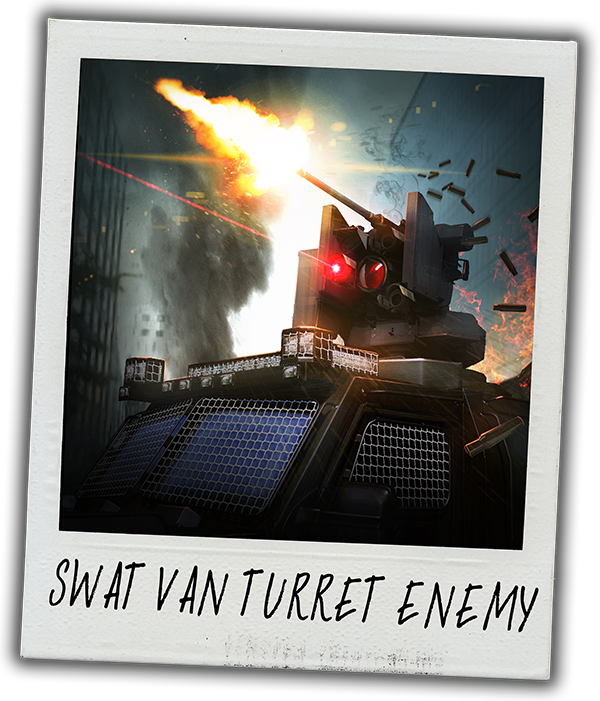 SWAT Van Turret Enemy