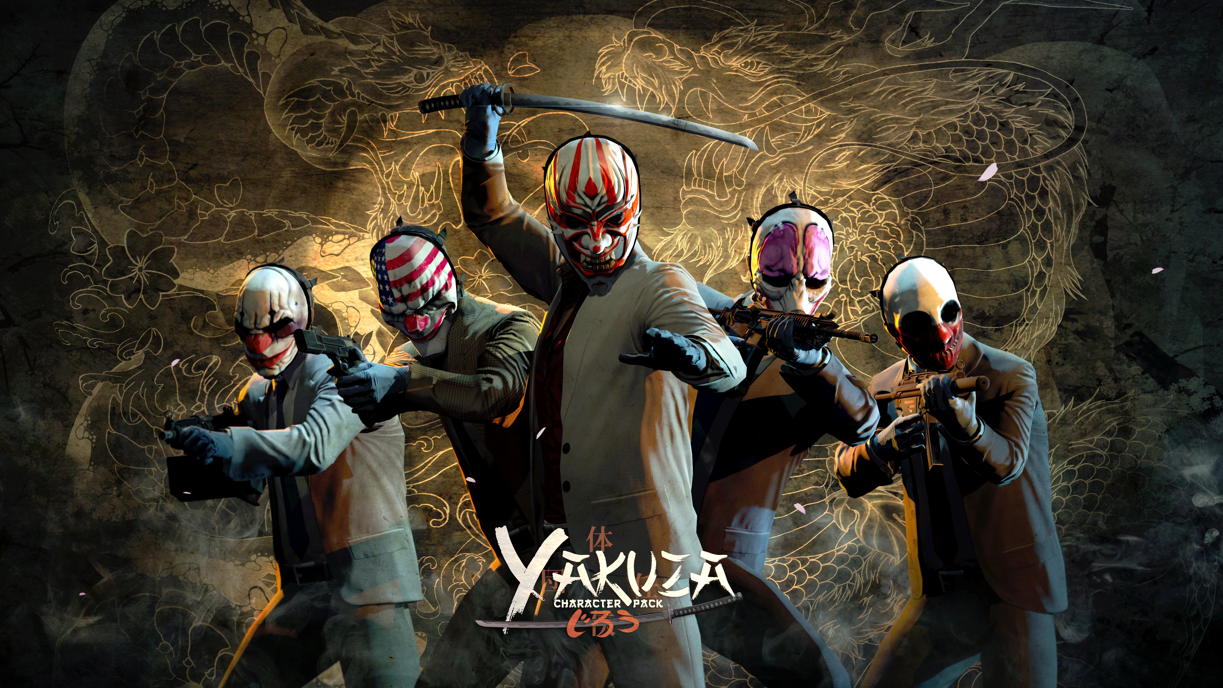 Payday 2 yakuza character pack (117) фото