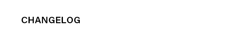 Changelog