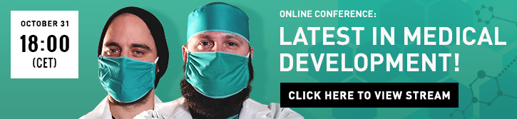 Online Conference: Latest in Medical Development - October 31 6pm CEST