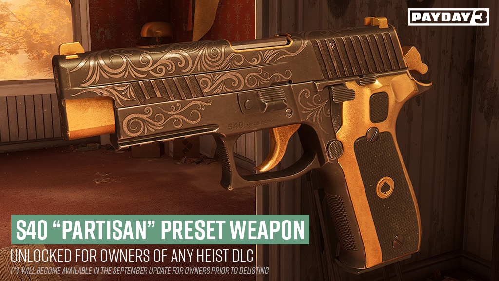 S40 Partisan Preset Weapon