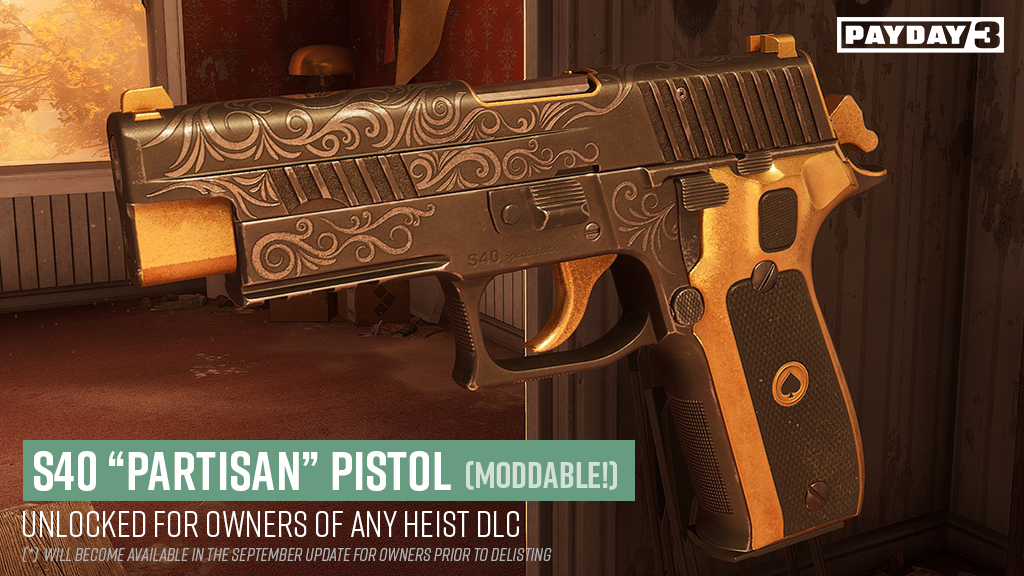S40 Partisan Preset Weapon