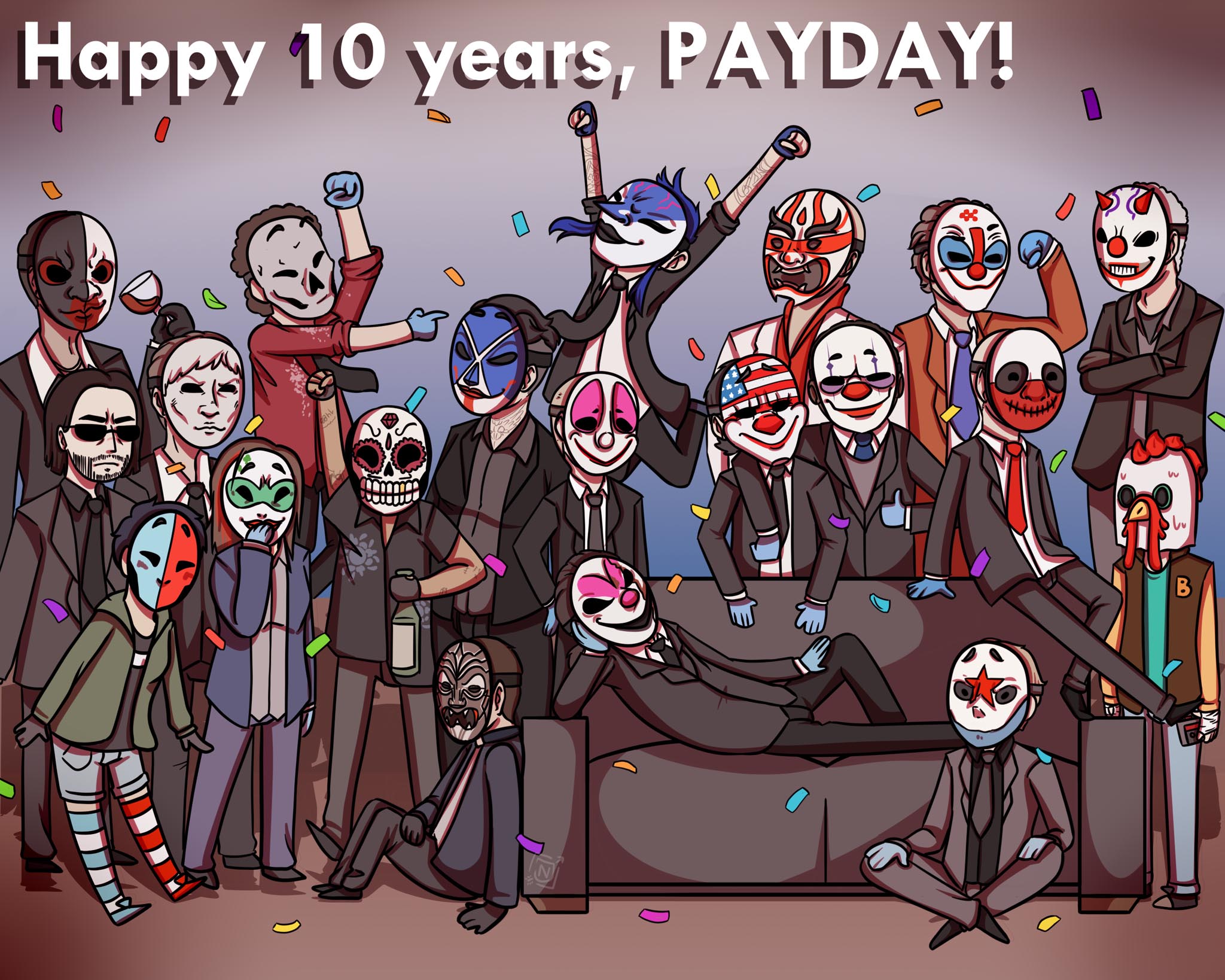 мы в прямом эфире payday 2 фото 86